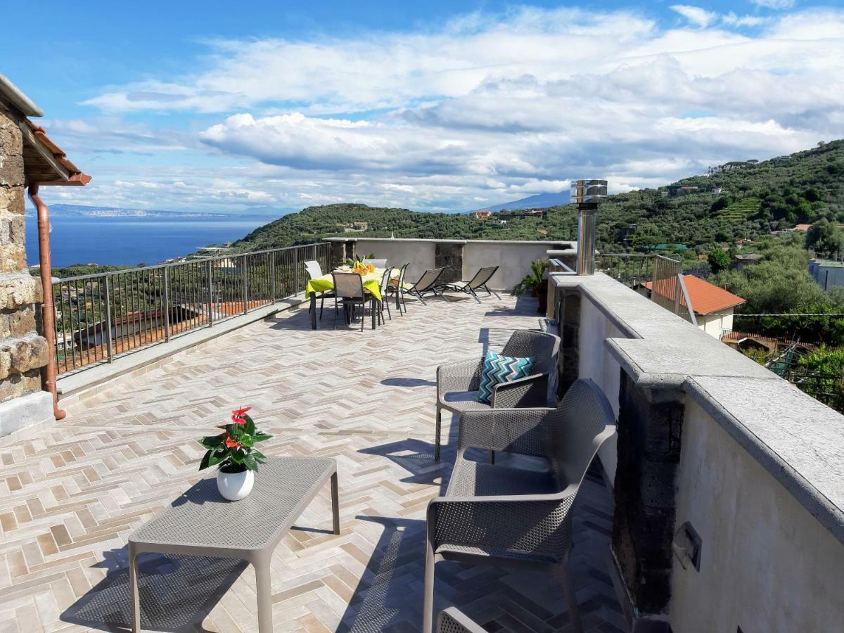 La Lobra Dependance Villa Massa Lubrense Bagian luar foto